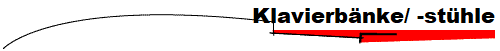 Klavierbnke/ -sthle